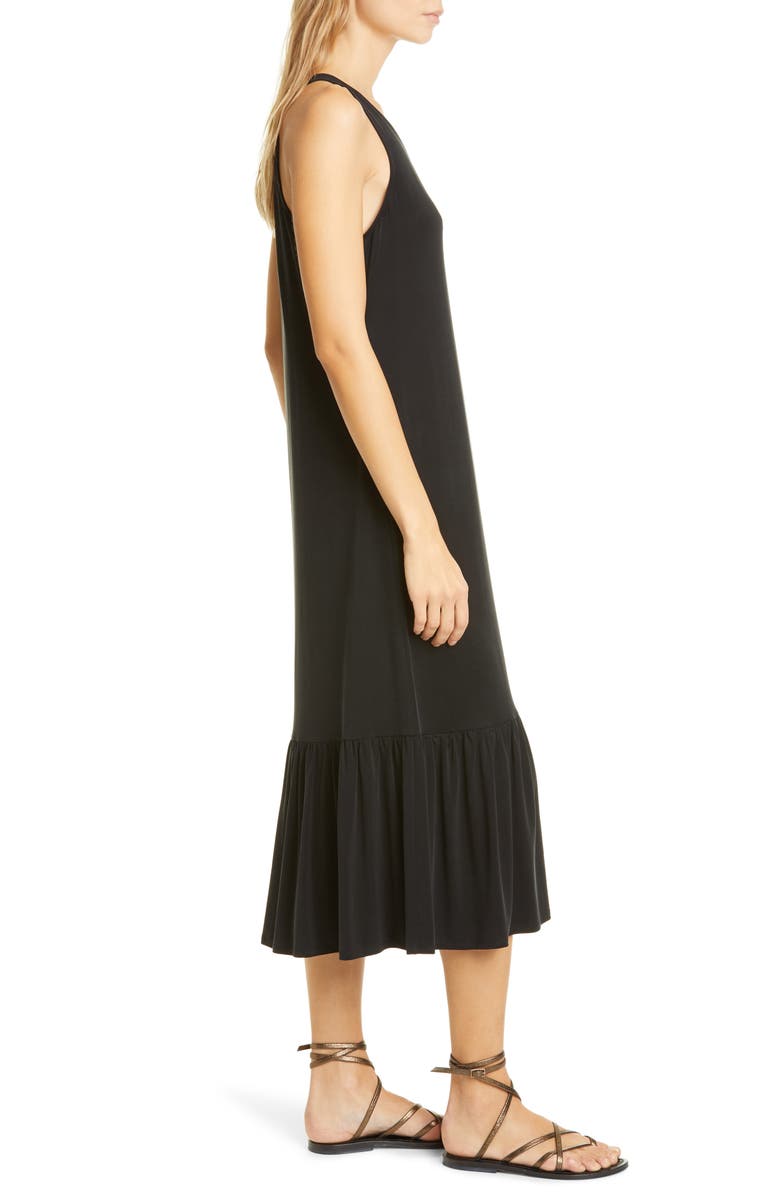 Dolan Cass Cupro Racerback Midi Dress, Alternate, color,