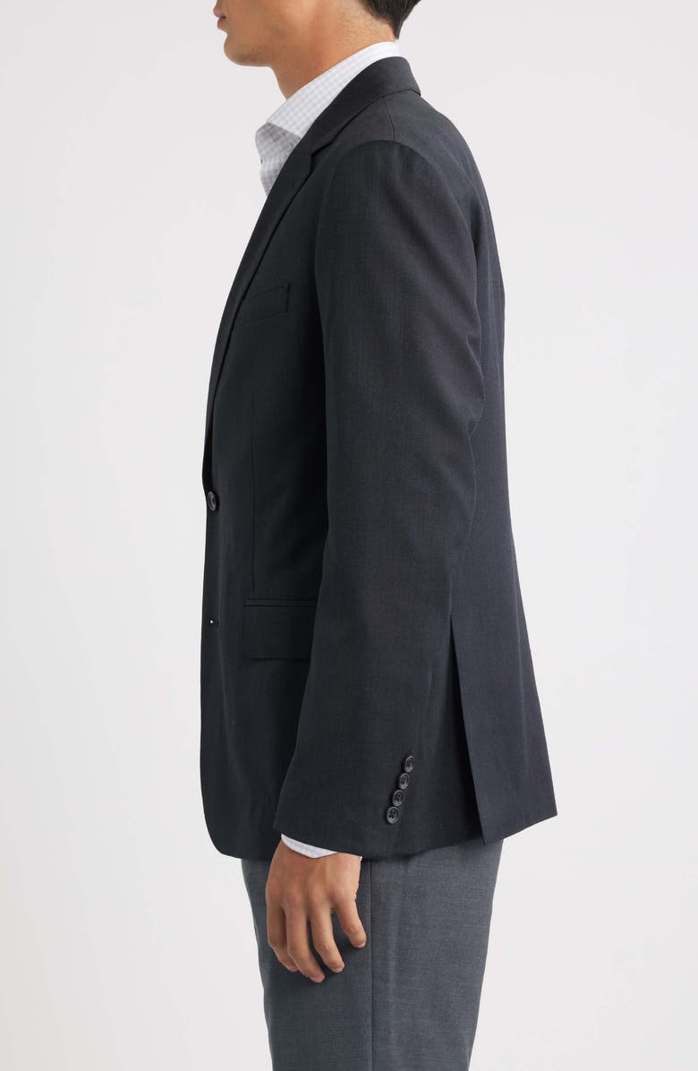 Bonobos Jetsetter Slim Fit Stretch Wool Blazer, Alternate, color, Charcoal