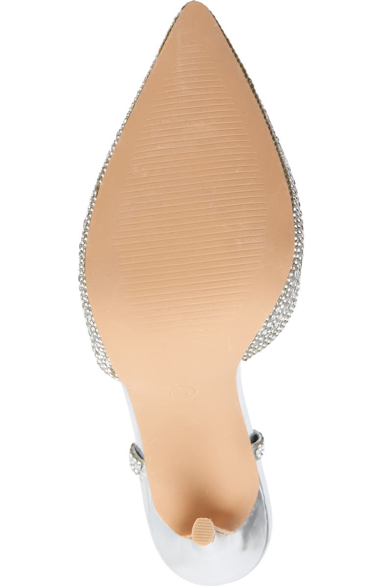 AZALEA WANG Riss Crystal Pointed Toe Pump, Alternate, color,