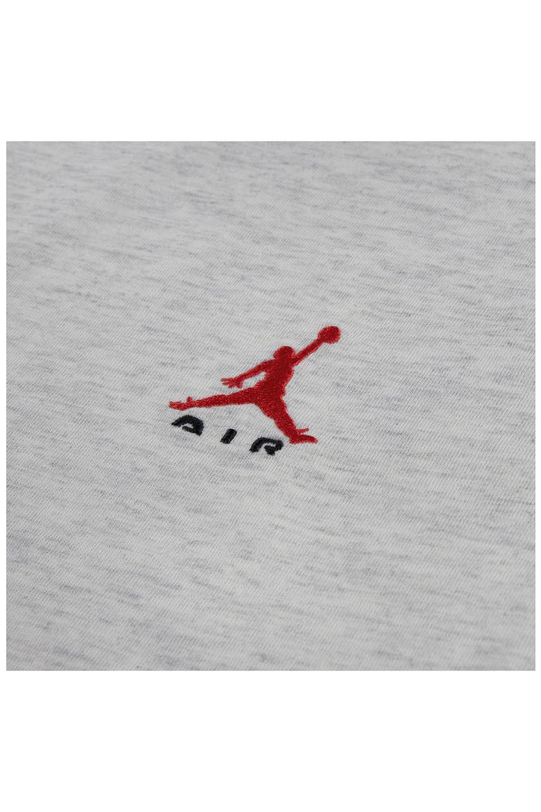 Kids' Embroidered Logo T-Shirt, Alternate, color, NEUTRAL GREY HEATHER
