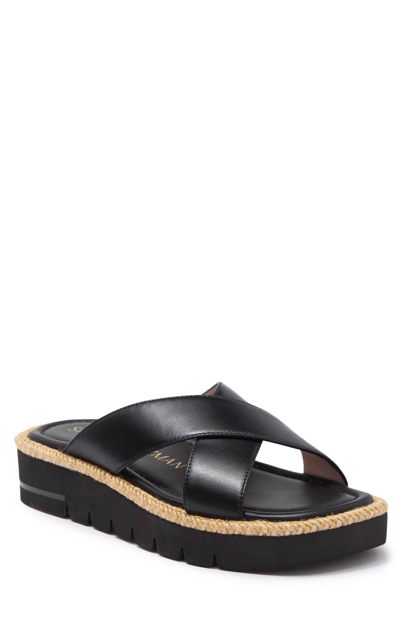 Stuart Weitzman Roza Lift Slide Sandal, Main, color, 