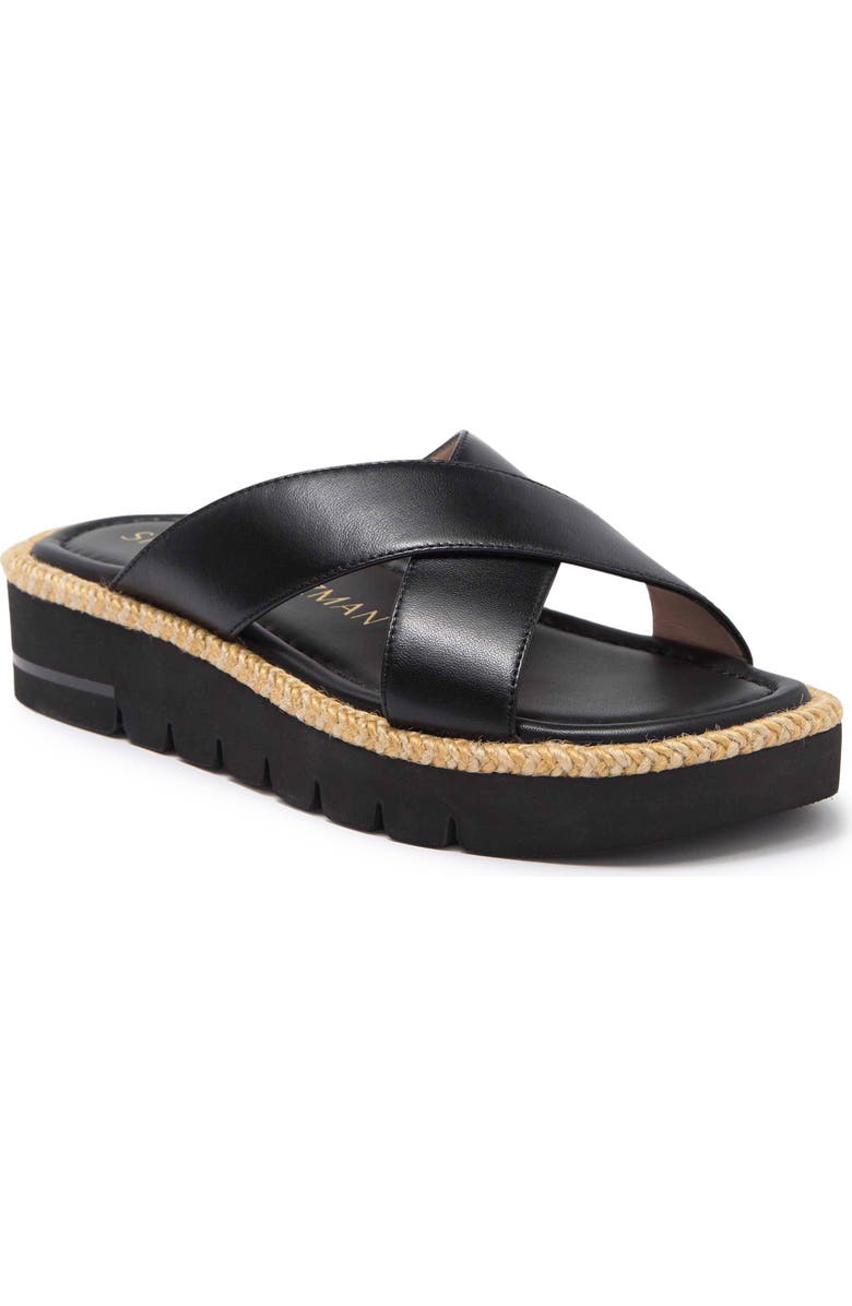 Stuart Weitzman Roza Lift Slide Sandal, Main, color,