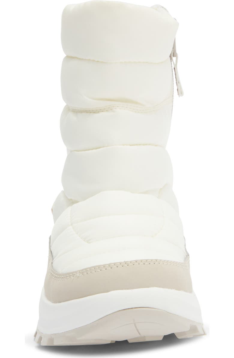 Columbia Snowtrot Waterproof Insulated Mid Hiking Boot, Alternate, color, Sea Salt Fig