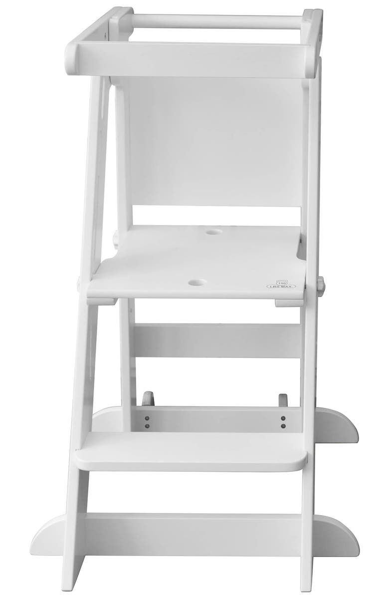 Little Partners Learn 'N Fold Learning Tower<sup>®</sup> Toddler Step Stool, Alternate, color, Soft White