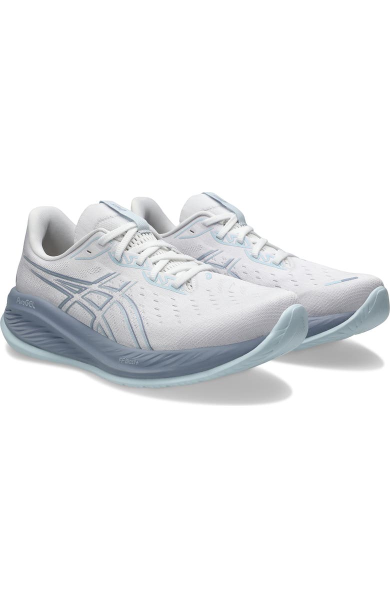 ASICS<sup>®</sup> GEL-CUMULUS 26 Running Shoe, Main, color, White/ Cool Grey