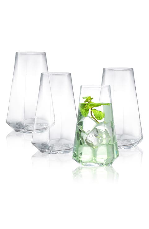 Infiniti Crystal Highball Glass - Set of 4
