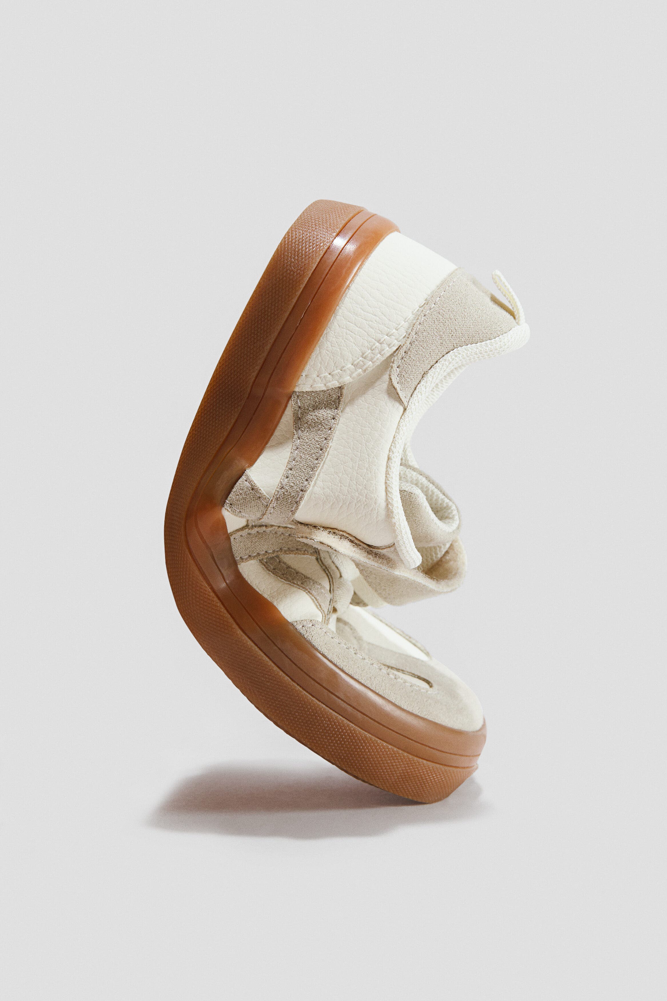 H&M Barefoot sneakers, Alternate, color, Cream/Beige