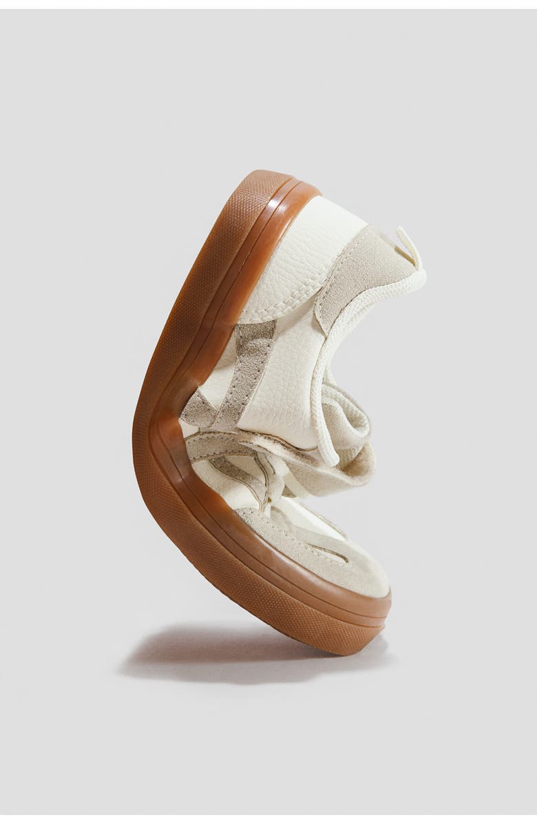 H&M Barefoot sneakers, Alternate, color, Cream/Beige