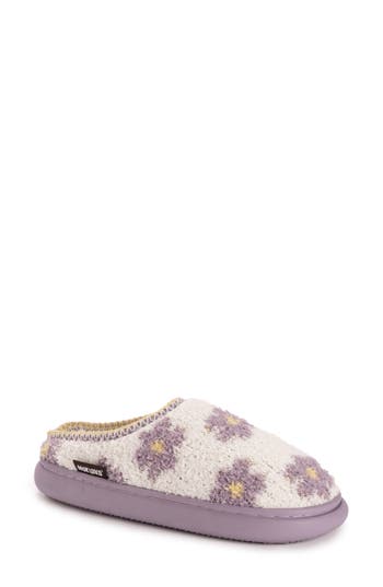 Muk Luks Janna Cozy Crew Faux Shearling Lined Clog