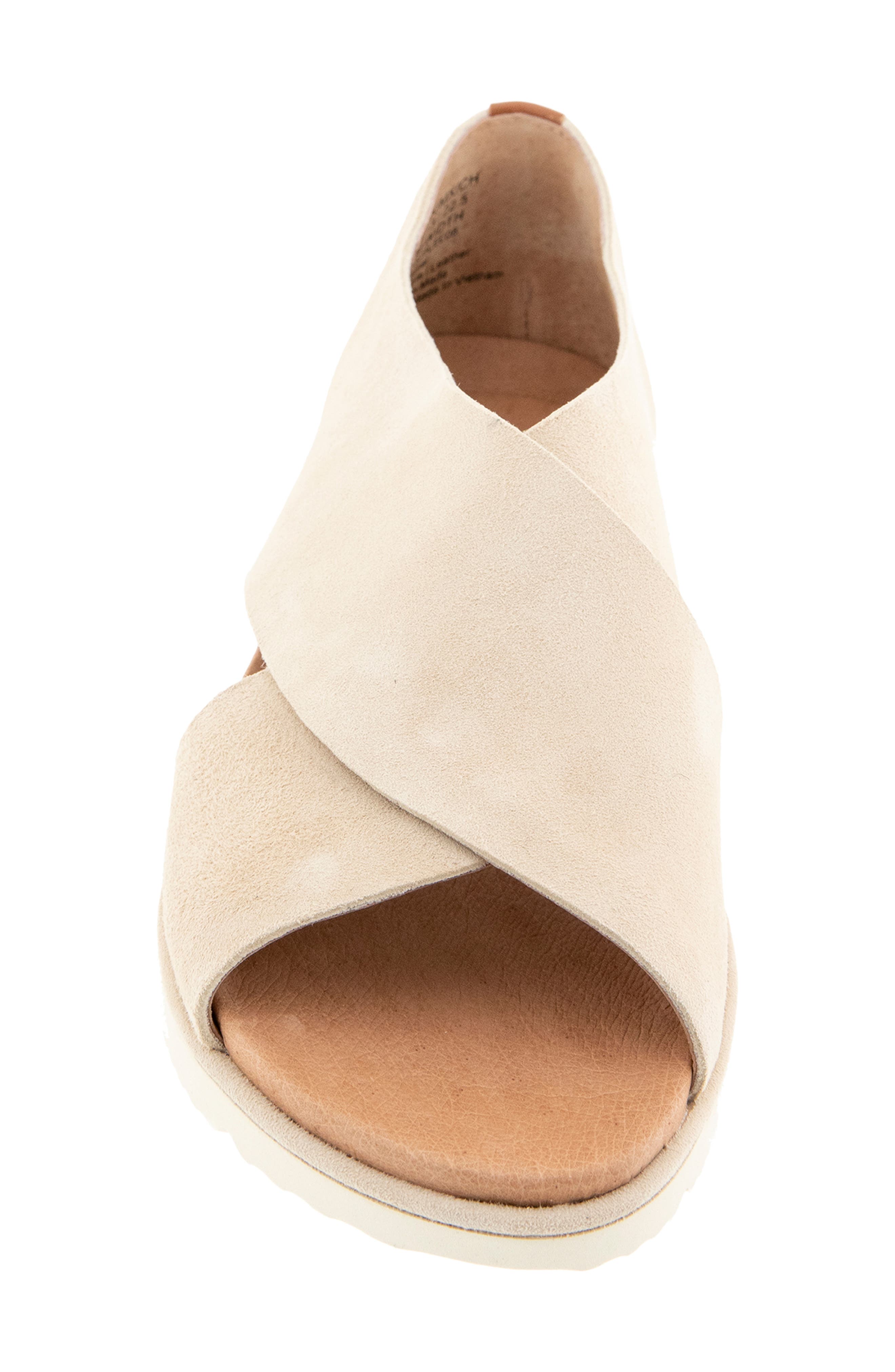 Gentle Souls Leslie Flat Sandal, Alternate, color, Doe Suede