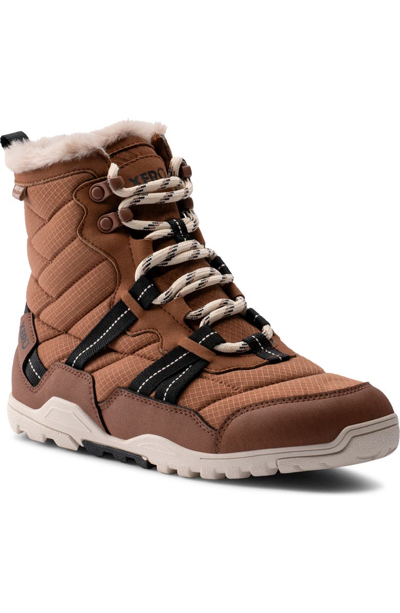 XERO SHOES Alpine Faux-Fur Trim Boot, Main, color,