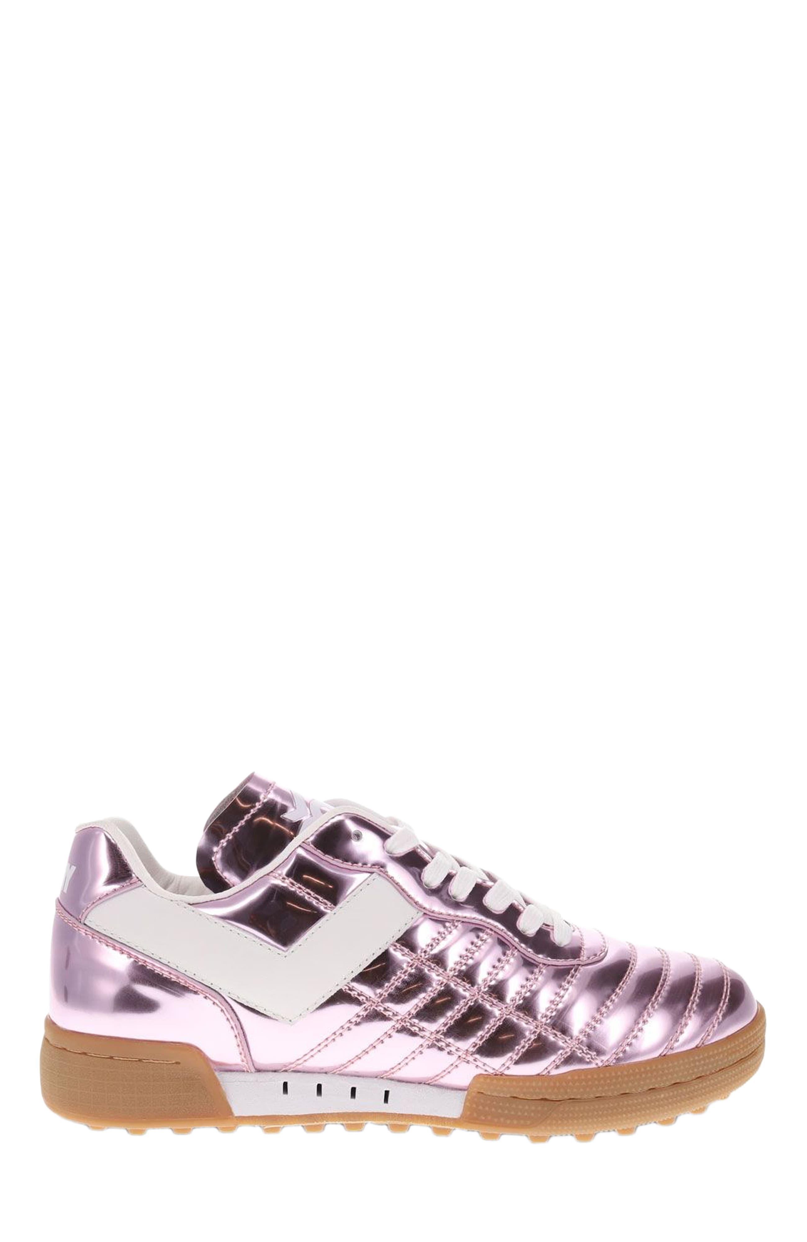 PONY Madrid 82 Metallic Sneakers, Alternate, color, Rose Gold/White