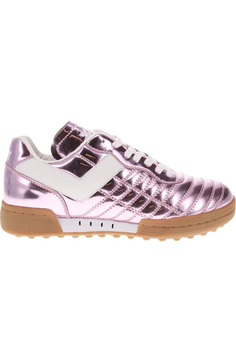 PONY Madrid 82 Metallic Sneakers, Alternate, color, Rose Gold/White