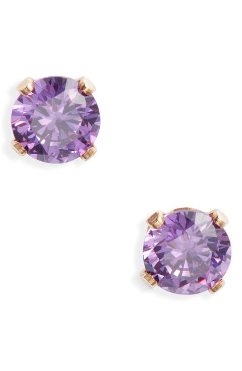 Birthstone Stud Earrings