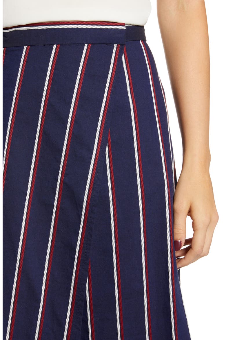Celoa Wrap Skirt, Alternate, color, PLUM NOIR/ UTILITY BLUE