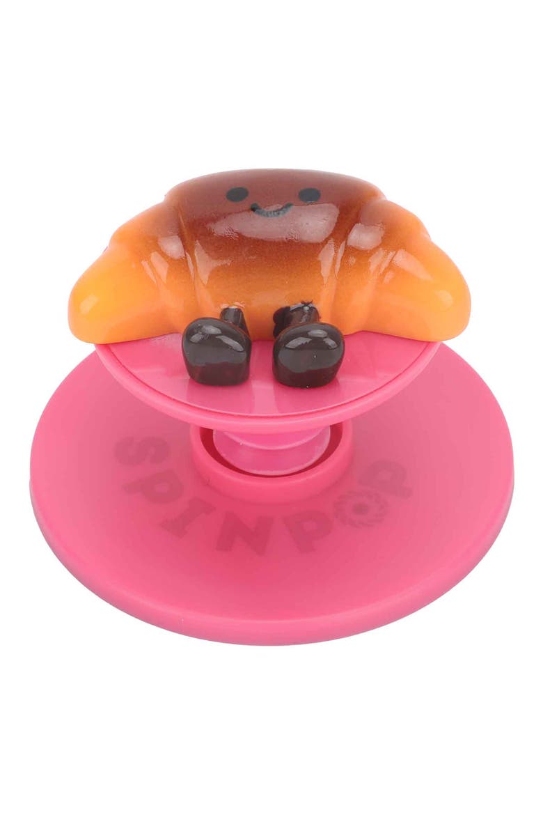 SpinPop Magnetic Phone Grip, Alternate, color, CROISSANT