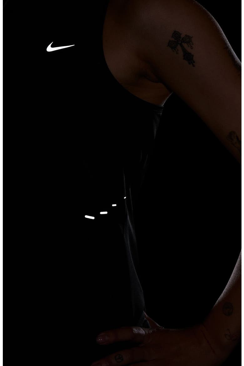 Swift Dri-FIT Running Tank Top, Alternate, color, BLACK/REFLECTIVE SILVER