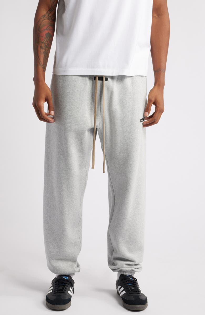 Fear of God Essentials Cotton Blend Fleece Sweatpants, Main, color, 