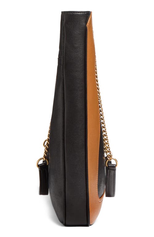Valentino Black Nappa Leather Large Viva Superstar Shopping Bag In Black Multi