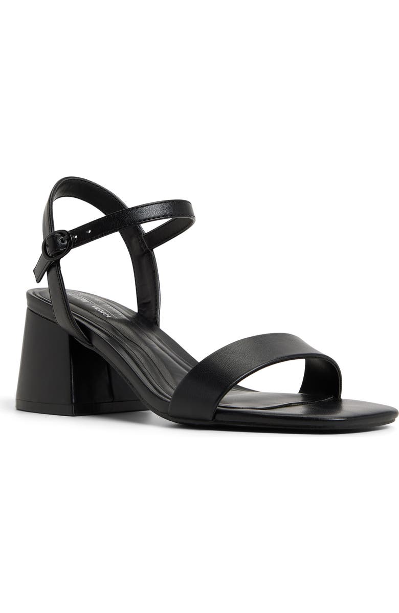 Call It Spring By Aldo Charliee Ankle Strap Sandal, Main, color, Open Black
