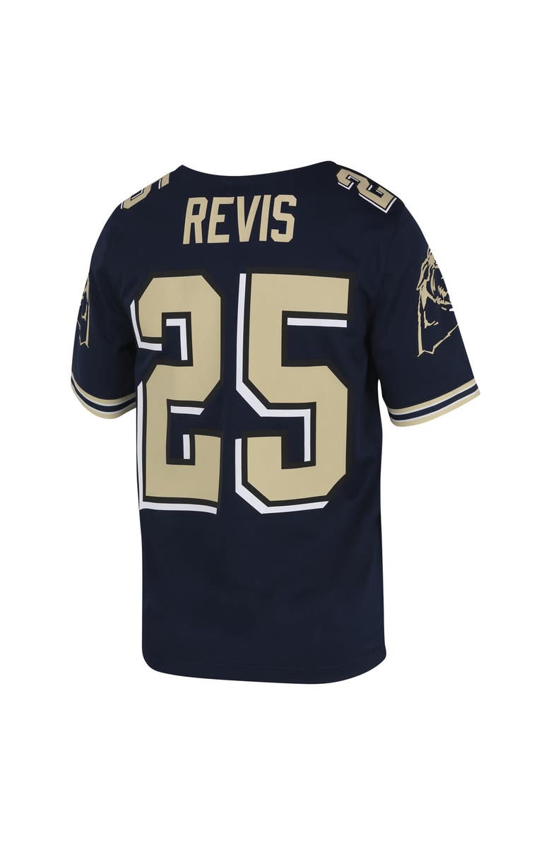 Nike Men's Nike Darrelle Revis Navy Pitt Panthers Replica Untouchable Jersey, Alternate, color, 