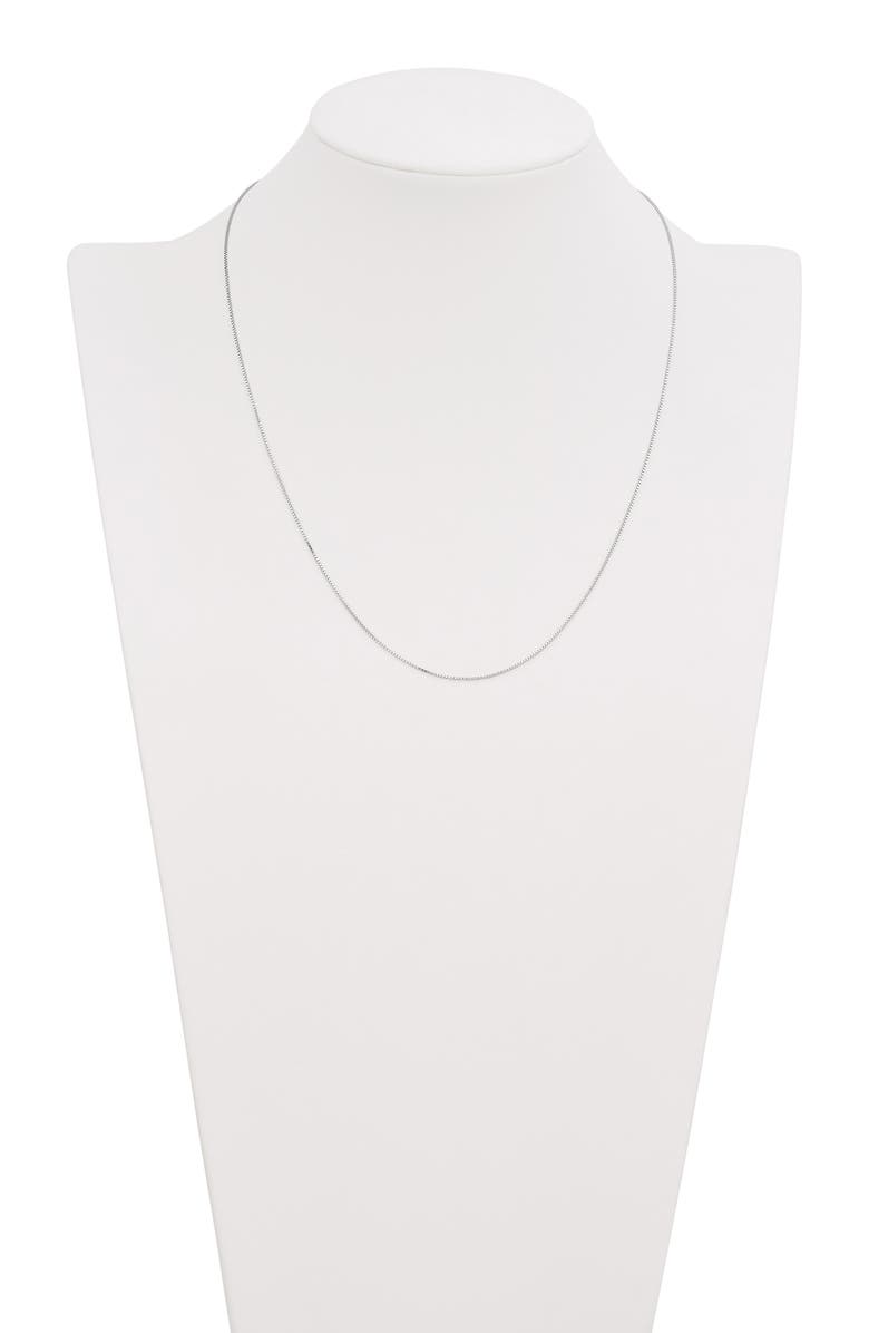 HAWLEY ST 14K Gold Classic Box Chain Necklace, Alternate, color, 