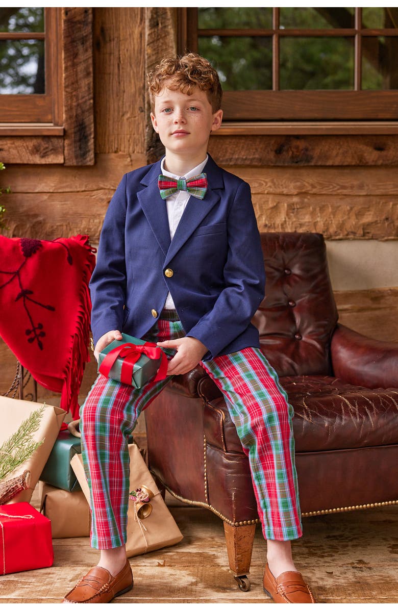 Little English Kids' Bow Tie, Alternate, color, Highlands Tartan