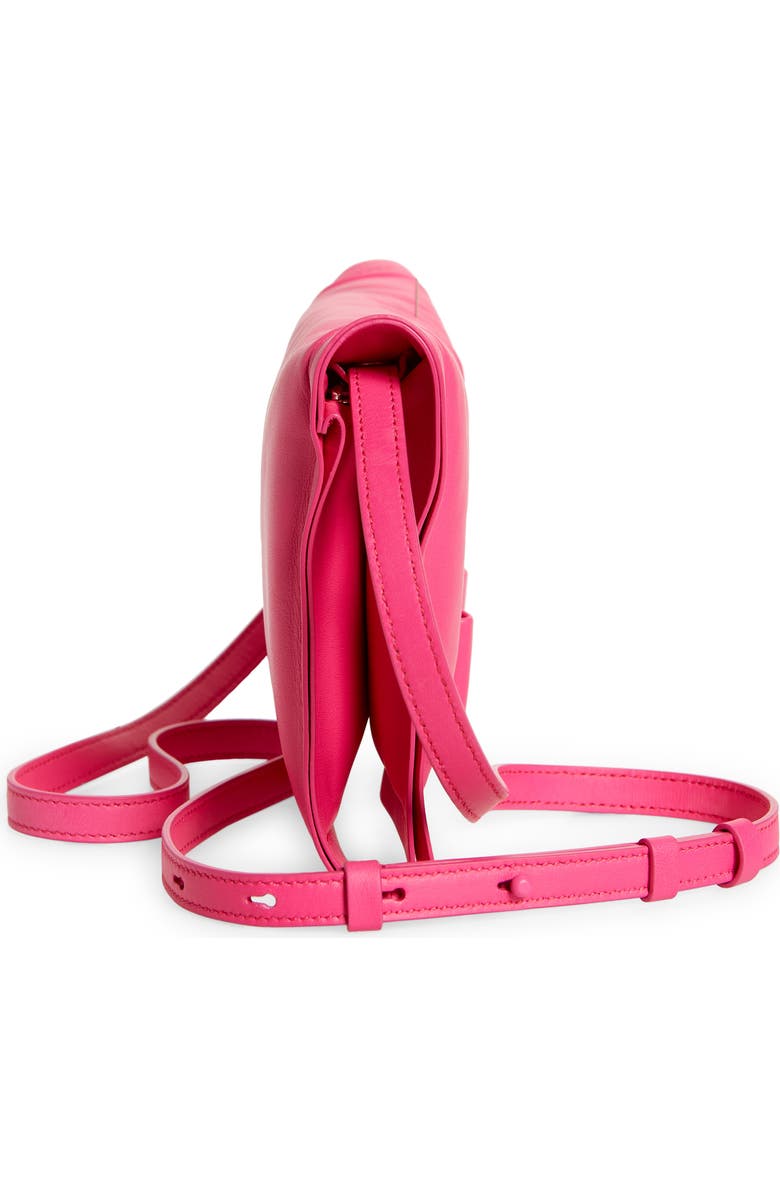 FERRAGAMO Salvatore Ferragamo Mini Viva Bow Puffy Leather Shoulder Bag, Alternate, color,