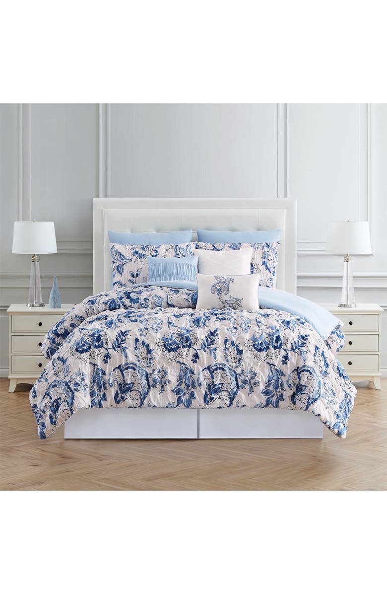 Modern Threads 8-Piece Fashion Comforter Set Ines - King, Alternate, color,