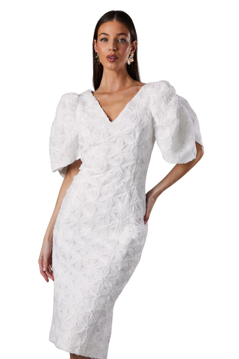 pleated shoulder pencil dress Women's Bauhinia Pencil Pleated Shoulder Silk Spandex Midi Dress XS/S/M/L/XL/Customize White/Black MEAN BLVD XS / Black