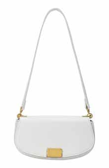 Rachel Zoe Rib Buckle Shoulder Bag