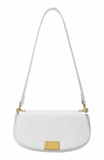 Rachel Zoe Rib Buckle Shoulder Bag