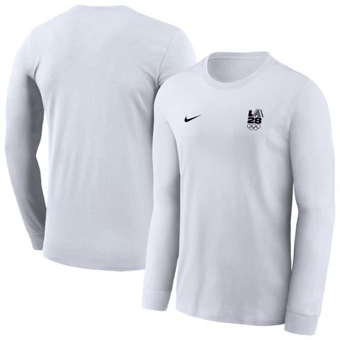 Men's Nike  White LA 2028 Summer Olympics Legend Performance Long Sleeve T-Shirt