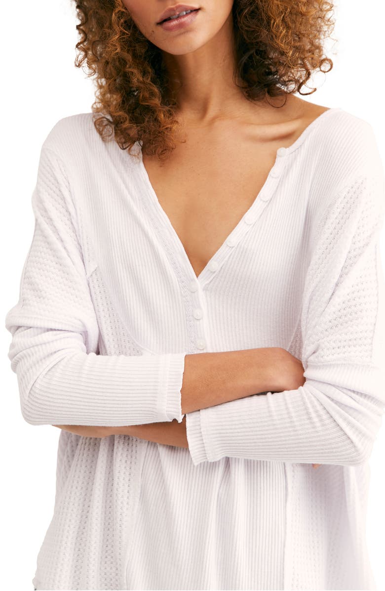 Free People Leo Henley Tee, Alternate, color, 