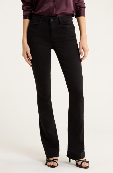 Selma Sleek Baby Bootcut Jeans (Blanc)