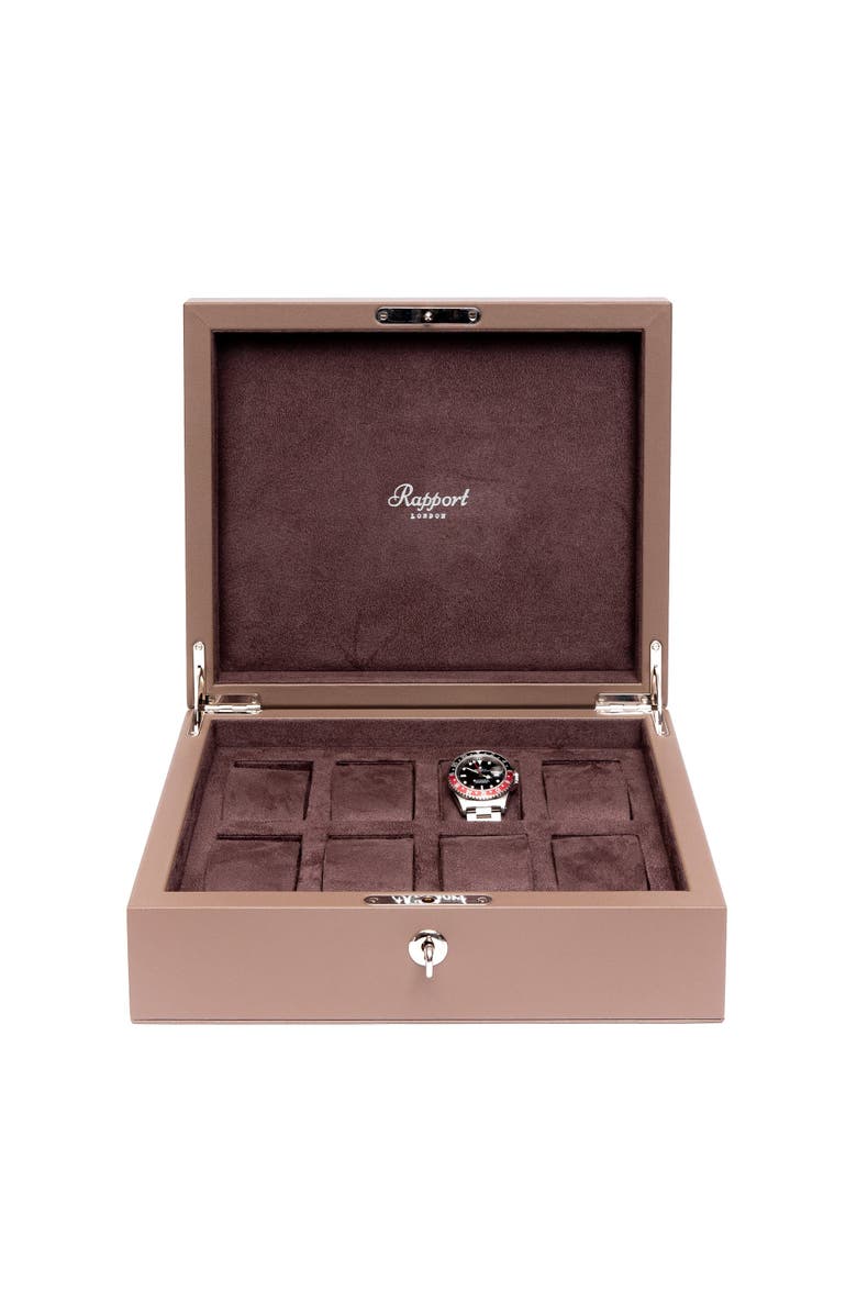 Rapport London VANTAGE EIGHT WATCH BOX, Main, color, Earth