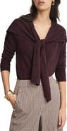 MINT VELVET Scarf Detail Cardigan