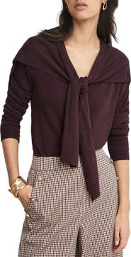 MINT VELVET Scarf Detail Cardigan