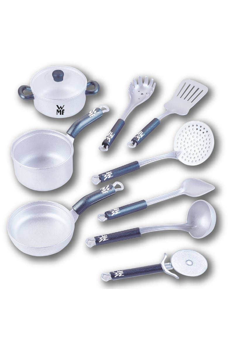 WMF Pot And Kitchen Set, Premium Toys For Kids Ages 3 Years & Up, Alternate, color, Silver