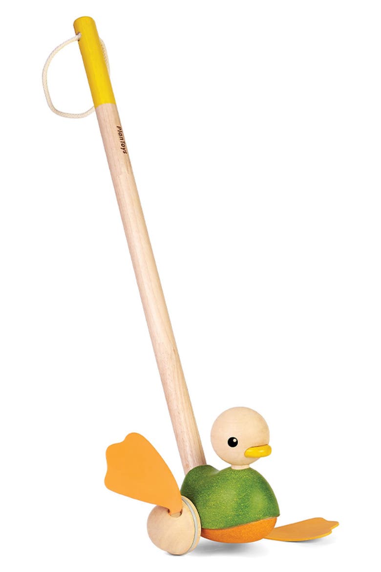 Push-Along Duck Toy, Main, color, MULTI