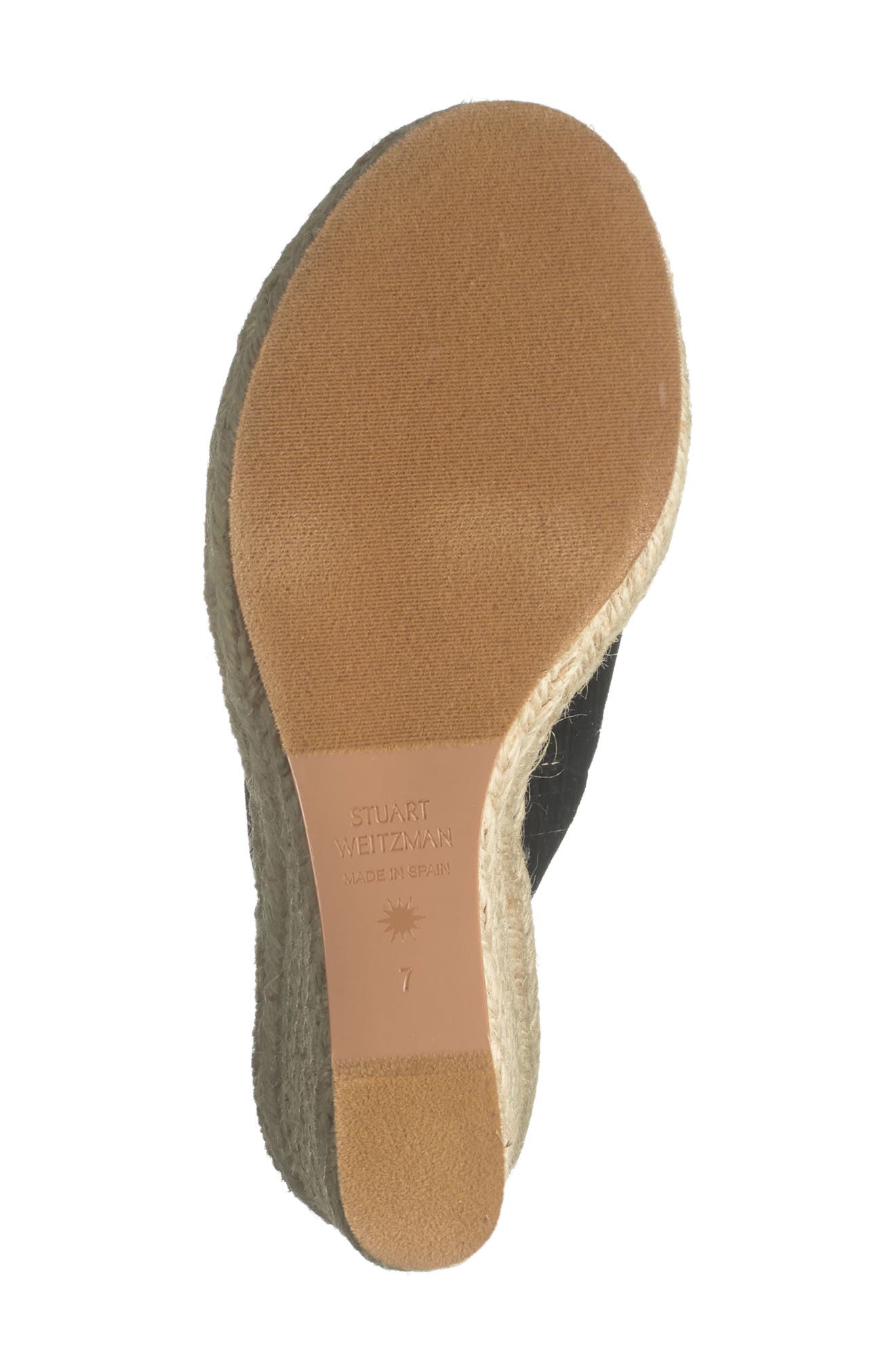 Stuart Weitzman Wonda Espadrille Wedge Sandal, Alternate, color, 