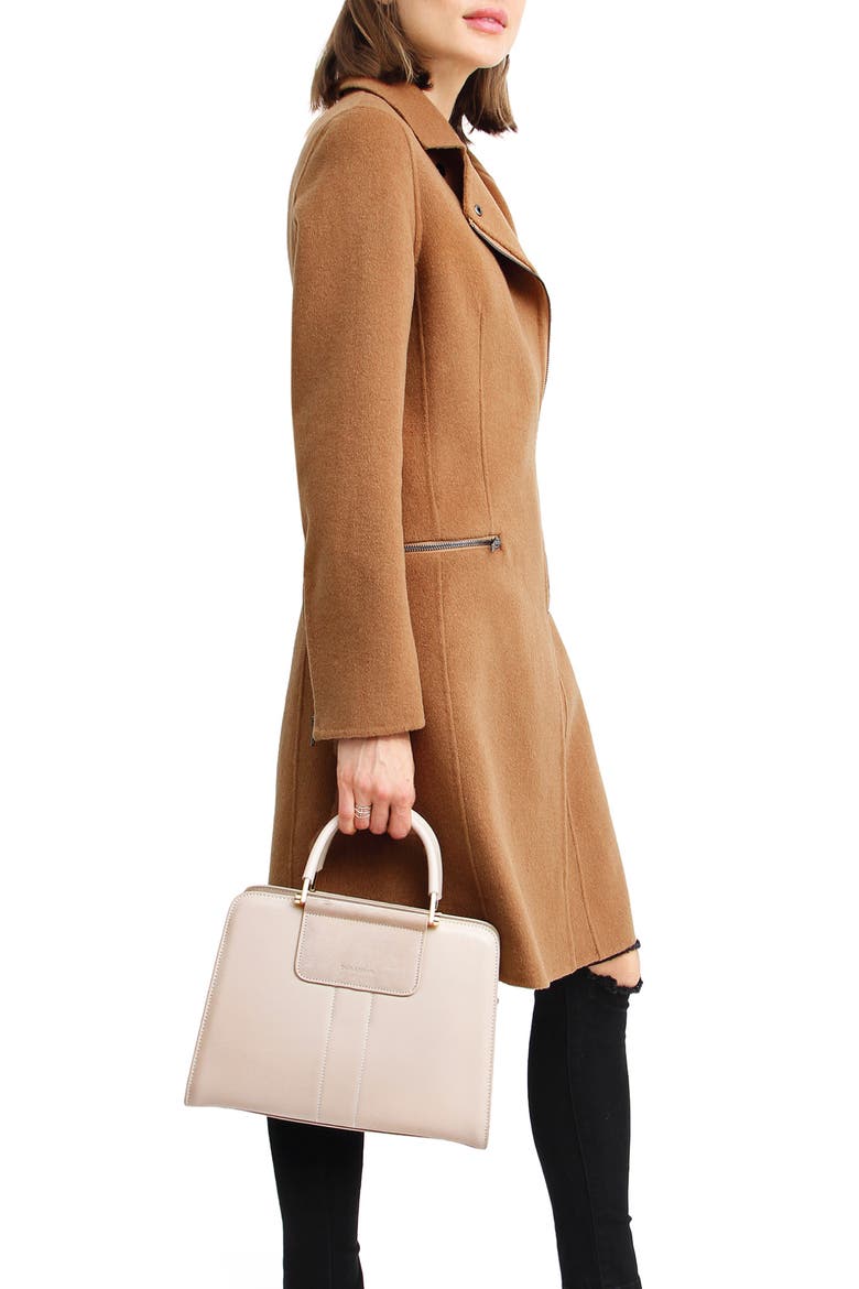 BELLE AND BLOOM Last Chance Wool Blend Coat, Alternate, color, CAMEL