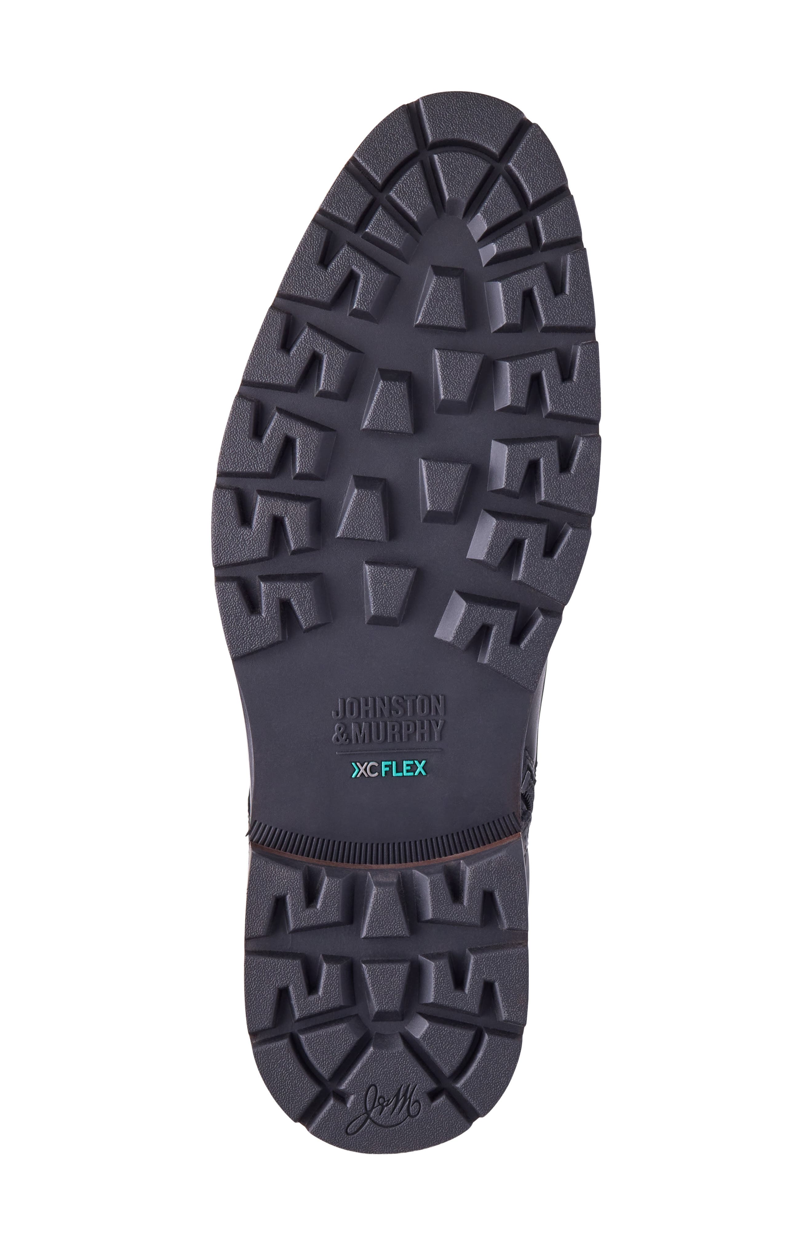 XC Flex Cade Plain Toe Boot, Alternate, color, BLACK HAND-FINISHED FULL GRAIN