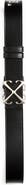 Off-White Arrow Quote Leather Belt