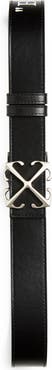 Off-White Arrow Quote Leather Belt
