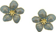 OLIVIA WELLES Blossom Stud Earrings