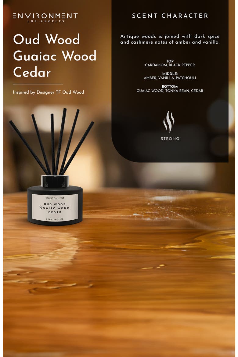 Inspired by Designer Perfume Diffuser, Alternate, color, Inspired by Tom Ford Oud Wood