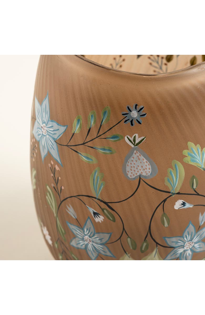 Zsa Zsa Zsu Orchid Decorative Bowl, Alternate, color, Brown