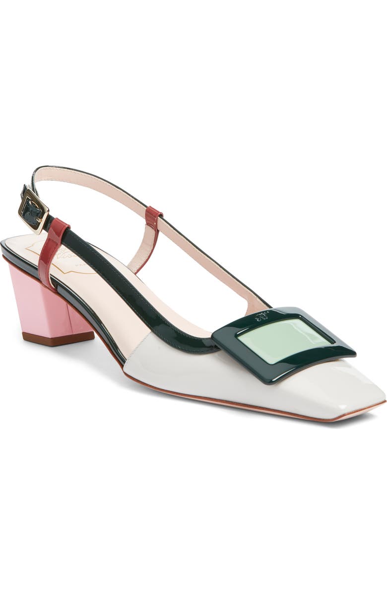 Roger Vivier Belle Vivier Slingback Pump, Main, color, Light Pastel