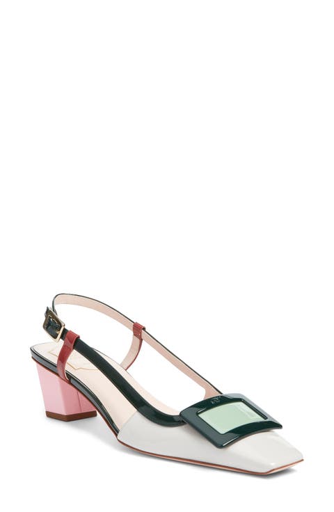 Belle Vivier Slingback Pump (Women)